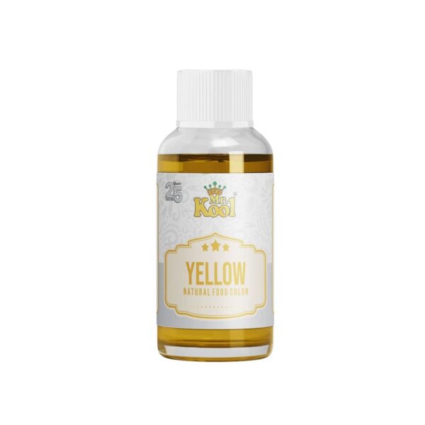 Mr. Kool Natural Food Color Yellow 28mL