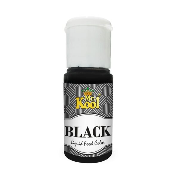 Mr. Kool Liquid Food Color 20 mL Black X 5 Pack