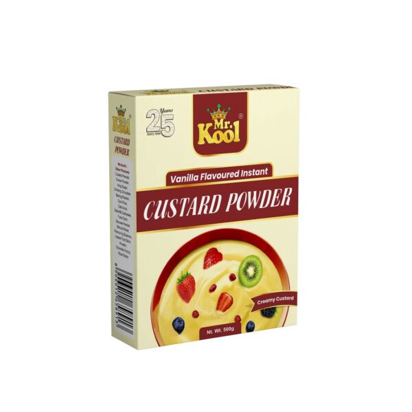 Mr. Kool Custard Powder Vanilla 500 Gm X 10 Pack