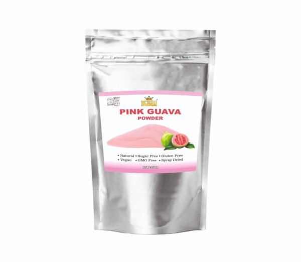 Mr. Kool Pink Guava Fruit Powder 250 Gm, 100% Natural, Spray Dried, No added Sugar.