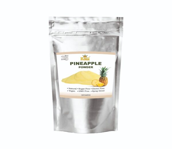 Mr. Kool Pineapple Fruit Powder 250 Gm, 100% Natural, Spray Dried, No added Sugar.