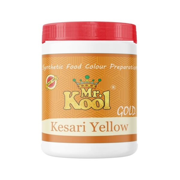 Mr.Kool Kesari Yellow Edible Food Color Powder 20 Gm