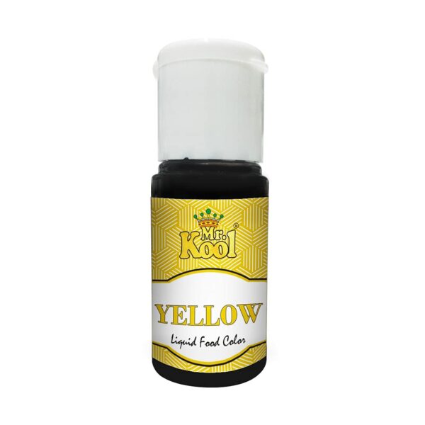 Mr. Kool Liquid Food Color Yellow 20 mL