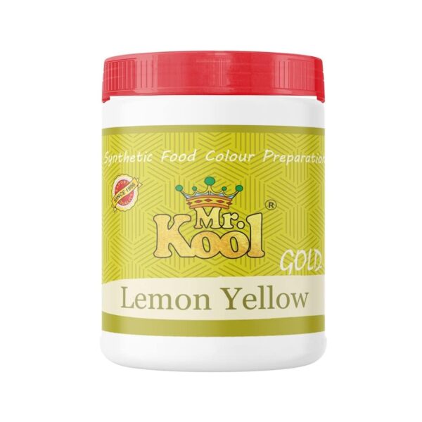 Mr. Kool Food Colour Powder Lemon Yellow 20 Gm X 4 Pack