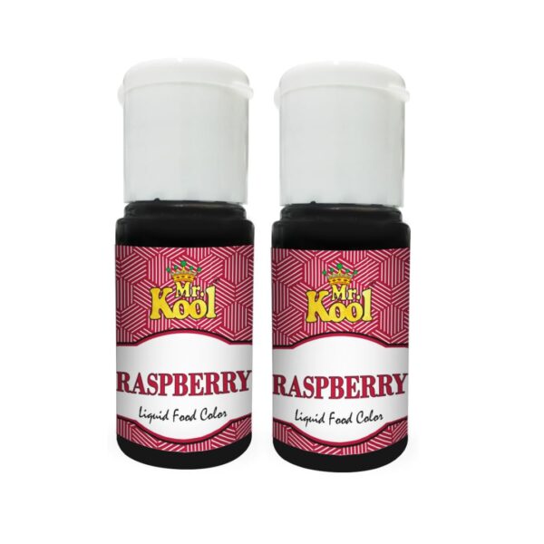 Mr. Kool Liquid Food Color Raspberry 20 mL X 2 Pack