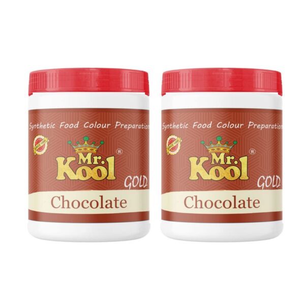 Mr.Kool Chocolate Edible Food Color Powder 20gm x 2(40gm) Food Color Powder For Sweets.Pack Of 2 Combo.