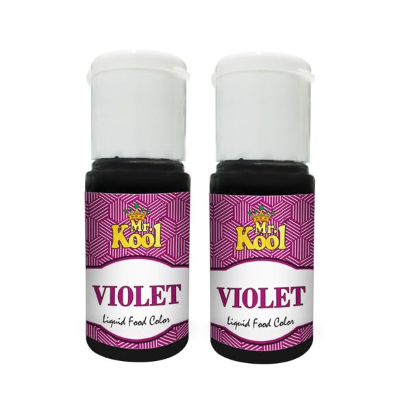 Mr. Kool Liquid Food Color Violet 20 mL X 2 Pack