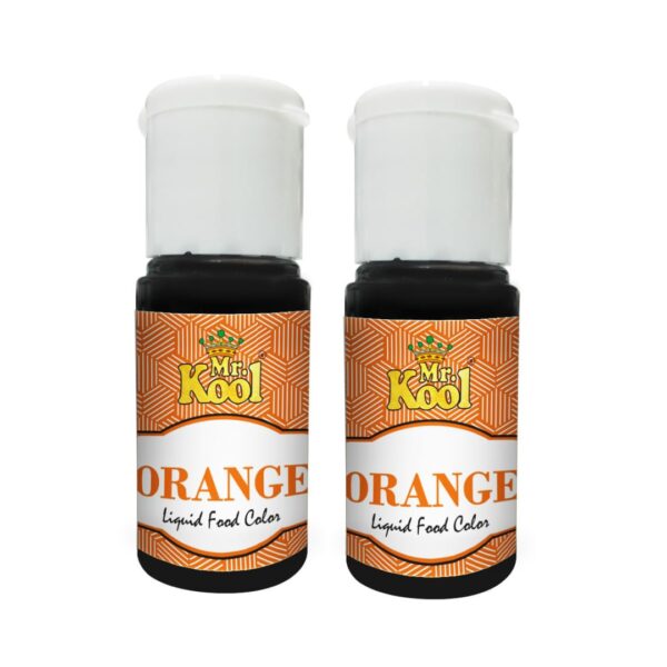 Mr. Kool Liquid Food Color Orange 20 mL X 2 Pack