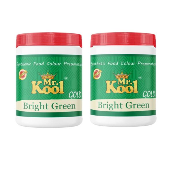 Mr. Kool Food Color Powder Bright Green 20 Gm X 2 Pack