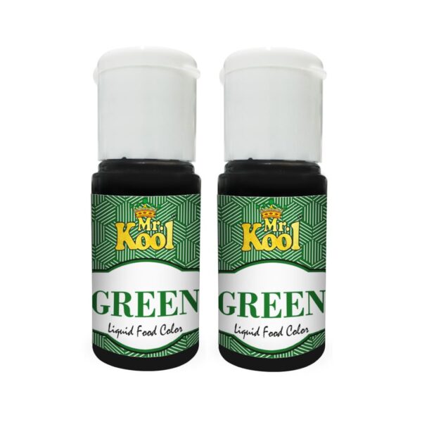 Mr. Kool Liquid Food Color Green 20 mL X 2 Pack