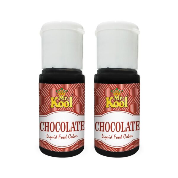 Mr. Kool Liquid Food Color Chocolate 20 mL X 2 Pack