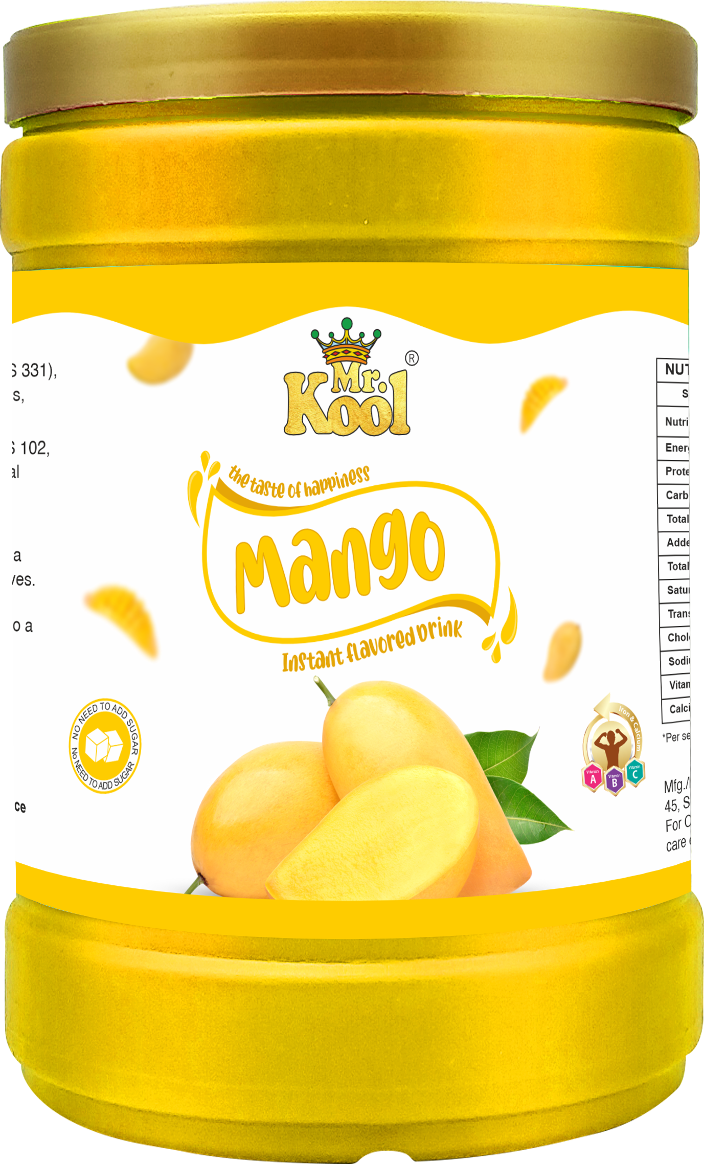 Mango Instant Drink Powder